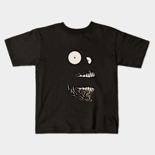 GOOGLE-EYED SKULL Kids T-Shirt